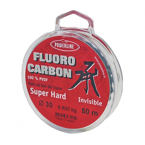 FLUORO CARBONE POWERLINE 50 M / Eau Douce
