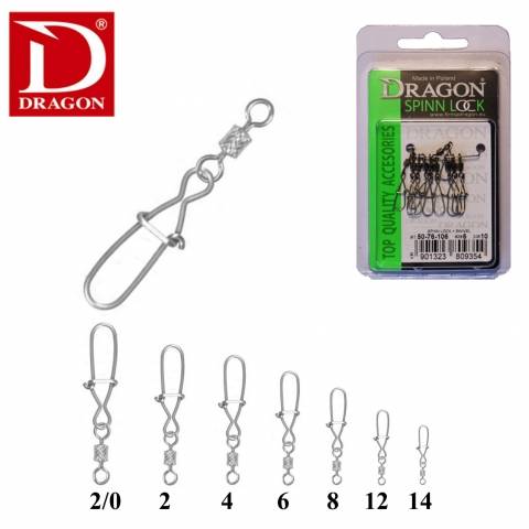 AGRAFES EMERILLONS ROLLING DRAGON SPINN LOCK / Accessoires & Montages