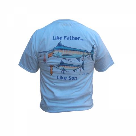 TEE-SHIRTS PECHE AFTCO Like Father mer / Habillement