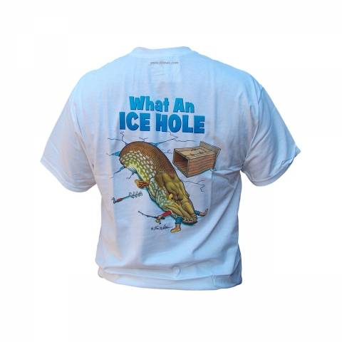 TEE-SHIRTS PECHE AFTCO What an ice hole / Habillement