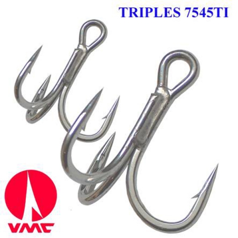 HAMECON TRIPLE VMC SPARK POINT 7545 TI / Hameçons triples